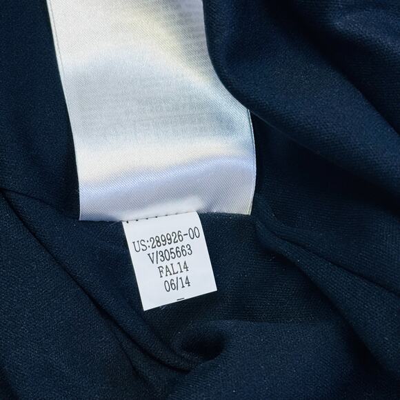 Banana Republic Navy & Hot Pink Colorblock Sheath Dress - Size 00P - Picture 12 of 12